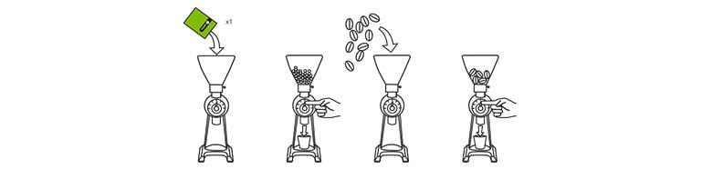 CAFETTO Grinder Clean [Sachet Pack]