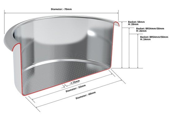 PESADO EP Filter Basket