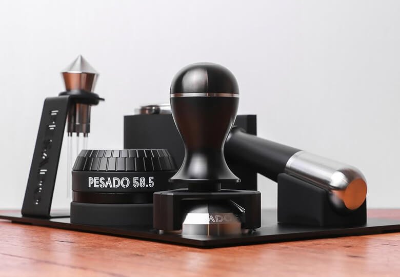 PESADO x AD COFFEE Self Leveling Spring Tamper