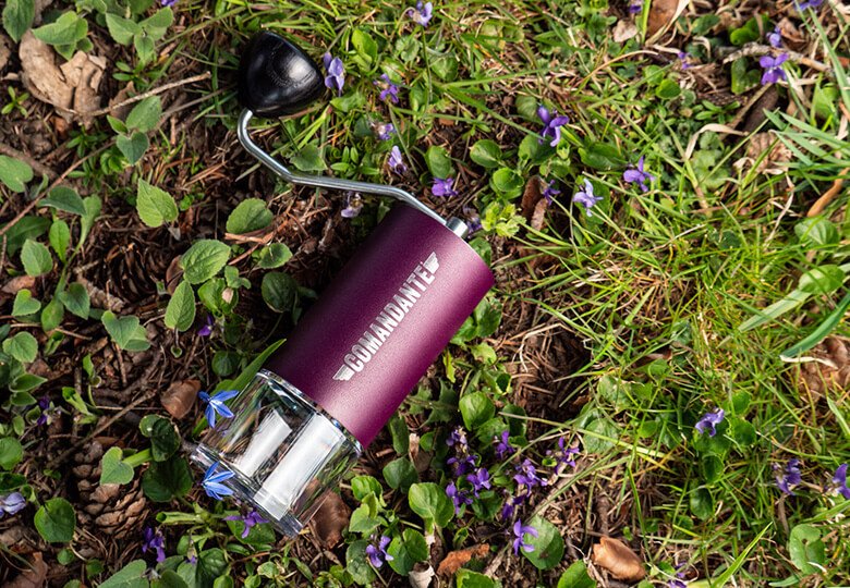 COMANDANTE C40 Nitro Blade Deep Purple