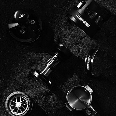 MHW-3BOMBER YU Series Force Impact Espresso Tamper