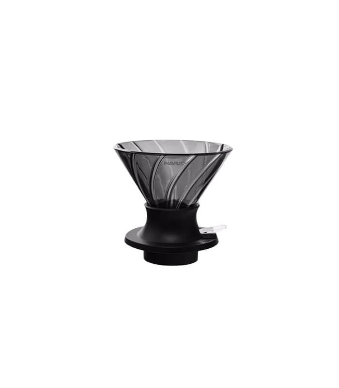 HARIO V60 Immersion Dripper Concave RAN Transparent Black